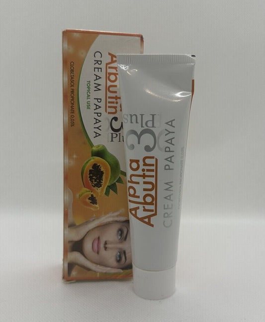 Alpha arbutin crème Papaya, eclaircissant,anti-tâches noires, anti-âge, efficace