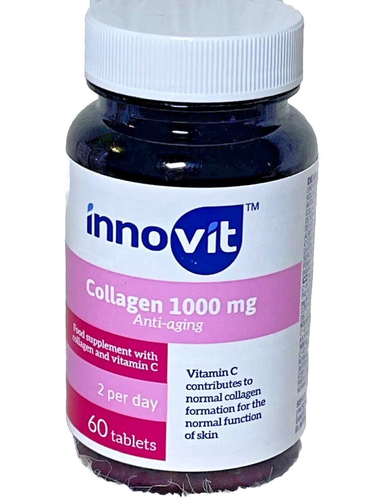 Innovit Collagène 1 000 mg Complément alimentaire vitamin C Super anti âge
