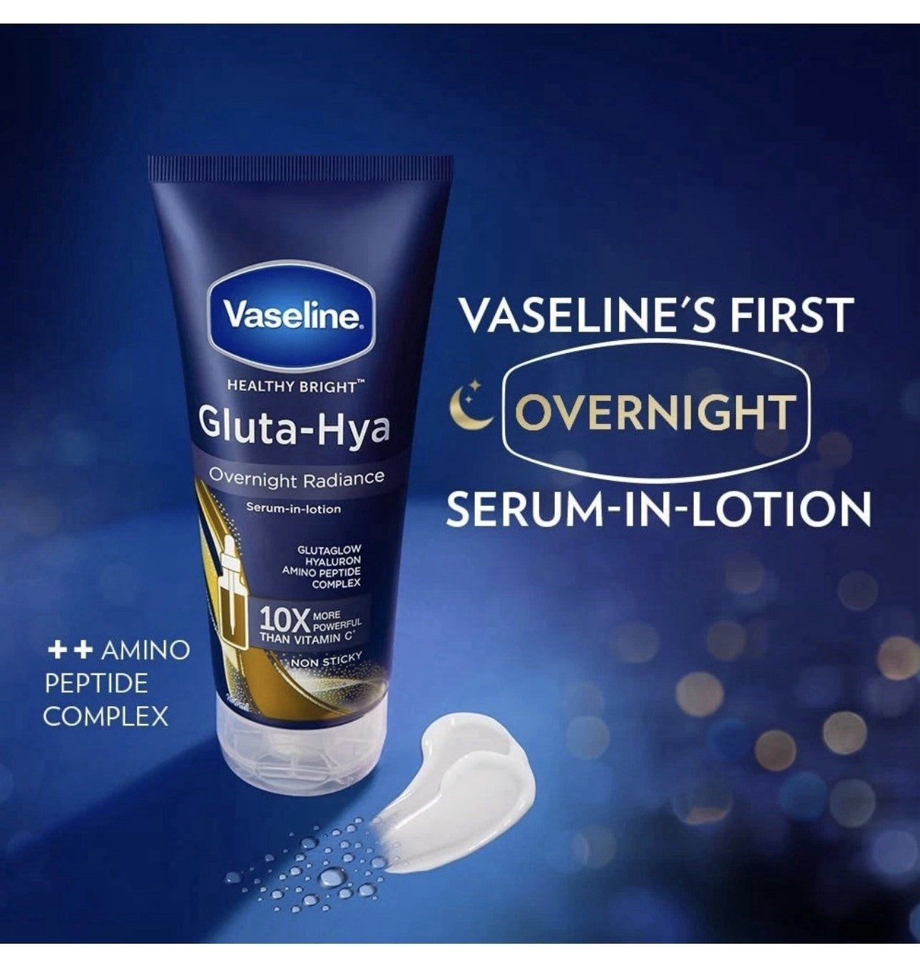 VASELINE GLUTA -HYA LOTION ULTRA ÉCLAIRCISSANTE ANTI IMPERFECTION ZERO TACHE