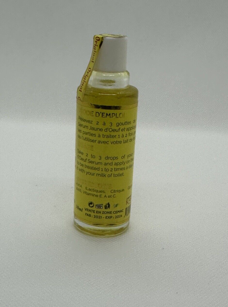 Jaune d'oeuf  Sérum gommant anti-quinto pour Ultra Éclaircissant