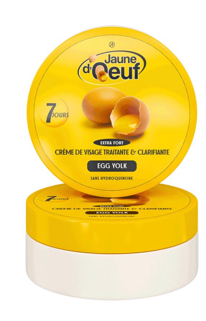 JAUNE D'OEUF CRÈME ÉCLAIRCISSANTE VISAGE TRAITANTE & CLARIFIANTE - Kyabeauty
