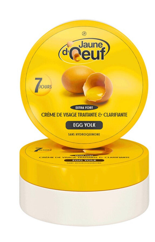 JAUNE D'OEUF CRÈME ÉCLAIRCISSANTE VISAGE TRAITANTE & CLARIFIANTE - Kyabeauty