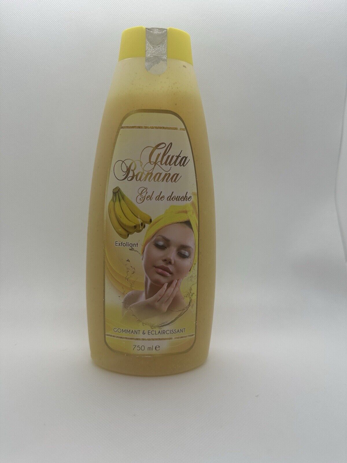 Gluta BANANA GEL DOUCHE EXFOLIANT GOMMANT ULTRA ÉCLAIRCISSANT