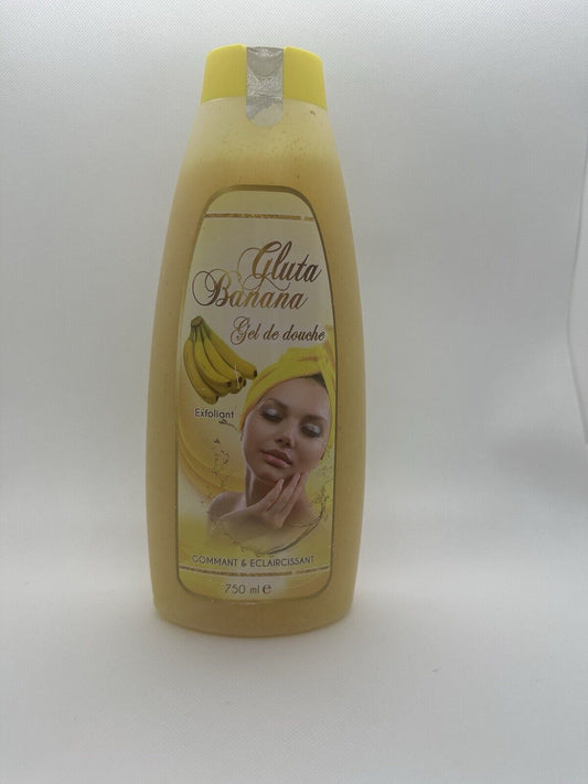 Gluta BANANA GEL DOUCHE EXFOLIANT GOMMANT ULTRA ÉCLAIRCISSANT