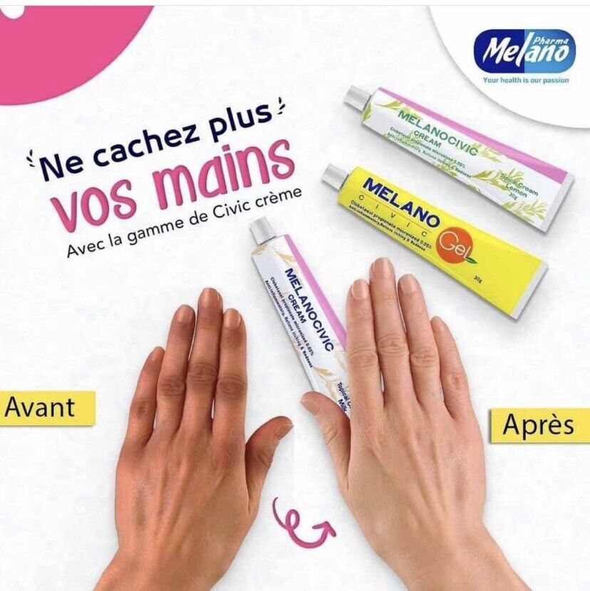 MelanoCivic Crème Mains Et Pieds 1 PCS - Kyabeauty