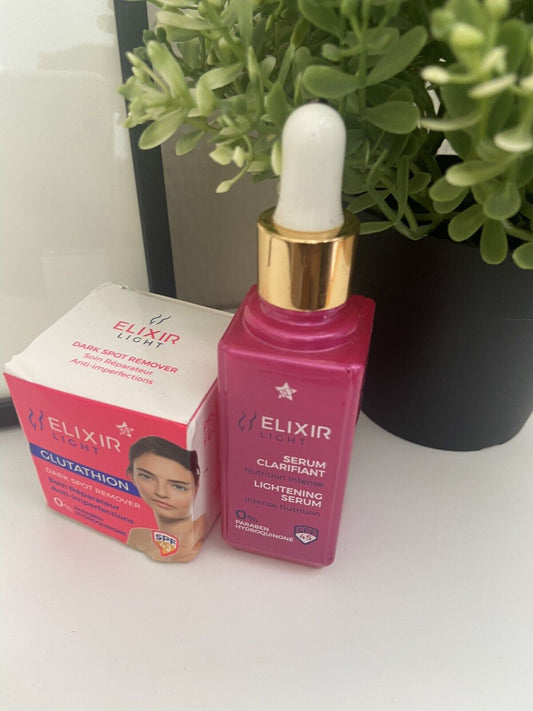 Elixir crème de visage correcteur de tâches Et Serum Éclaircissant - Kyabeauty