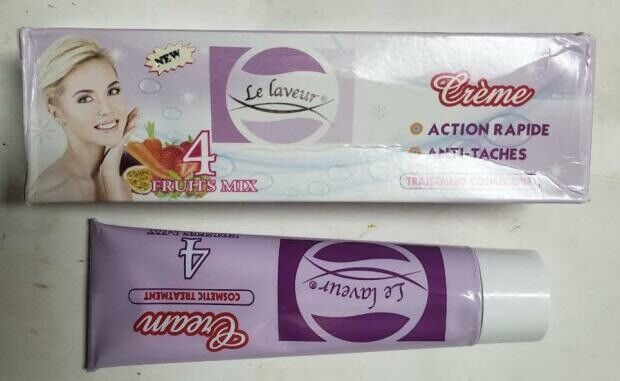 Le laveur Tube Crème 4 fruits Mix réparateur Anti -tâches,Quinto - Kyabeauty