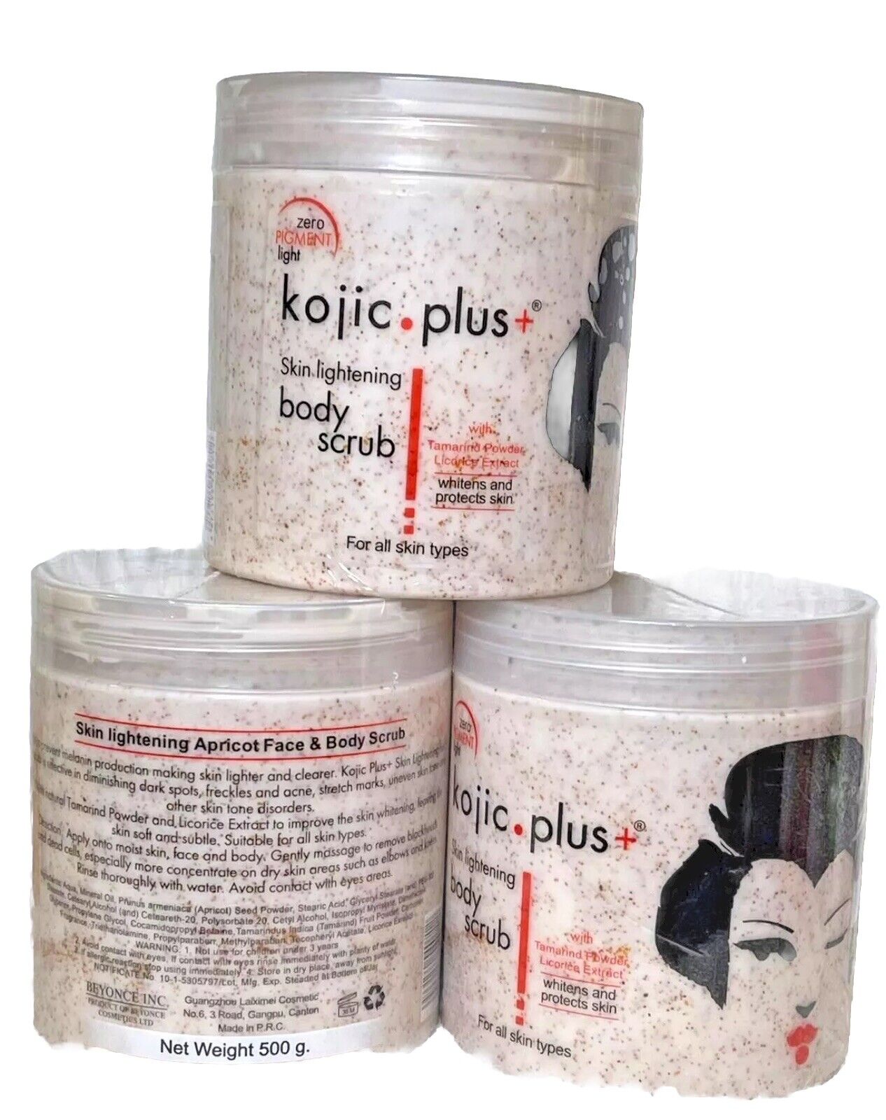 KOJIC PLUS GOMMAGE EXFOLIANT ULTRA BLANCHISSANT CORPS & VISAGE ANTI IMPERFECTION