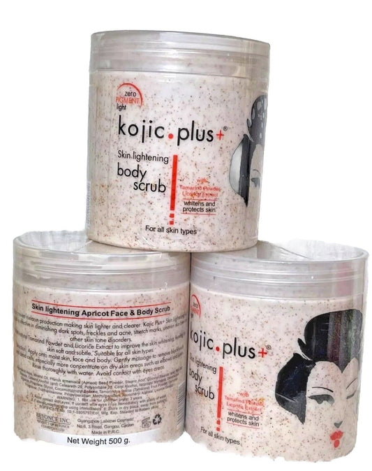 KOJIC PLUS GOMMAGE EXFOLIANT ULTRA BLANCHISSANT CORPS & VISAGE ANTI IMPERFECTION