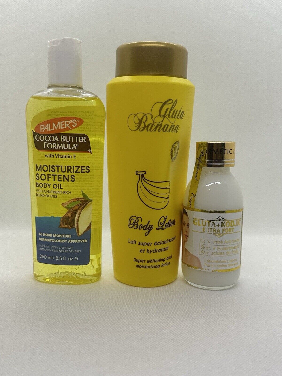 Gamme Gluta Banana ultra éclaircissant, anti-tache  ,exfoliant