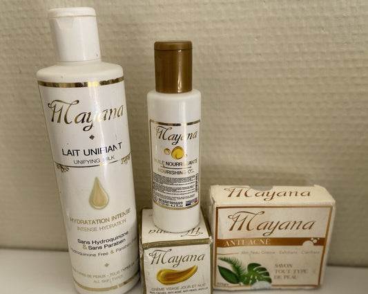Mayana Gamme Eclaircissant Anti tache Anti Quinto Résultat Efficace - Kyabeauty
