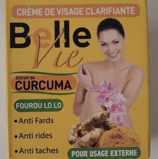 Belle vie curcuma crème visage - Kyabeauty