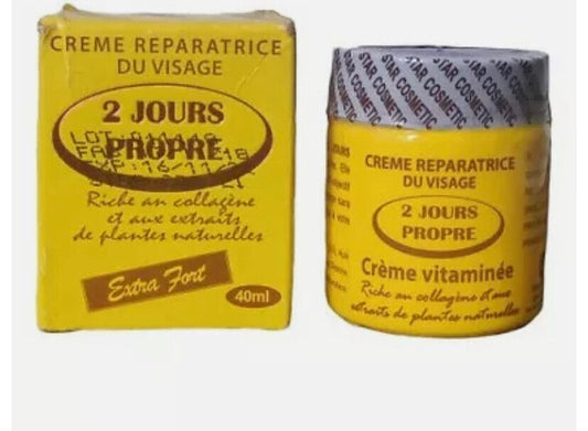 Crème visage réparatrice 2 jours propre - Kyabeauty