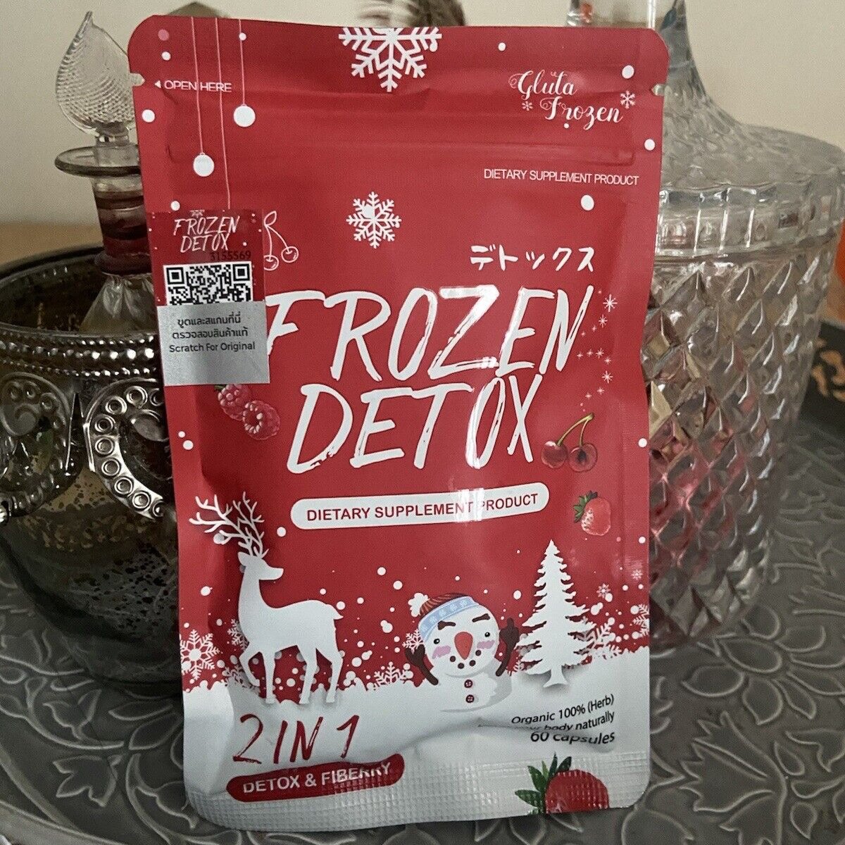 Frozen Detox 2 En 1 minceur perte de poids - Kyabeauty