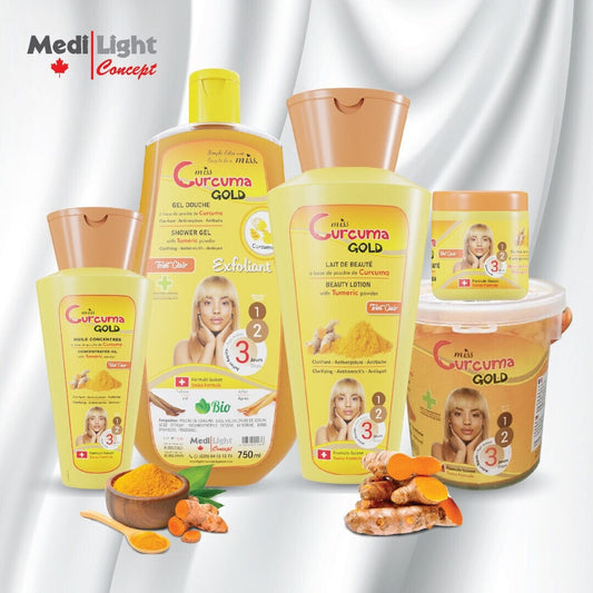Gamme curcuma gold fort au curcuma - Kyabeauty